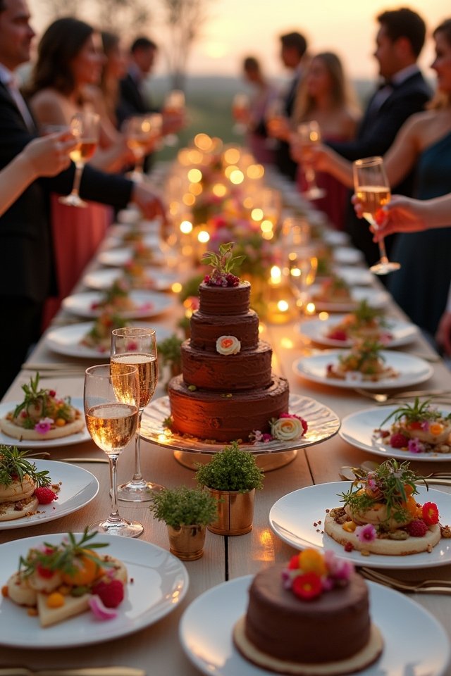 culinary adventure wedding experience