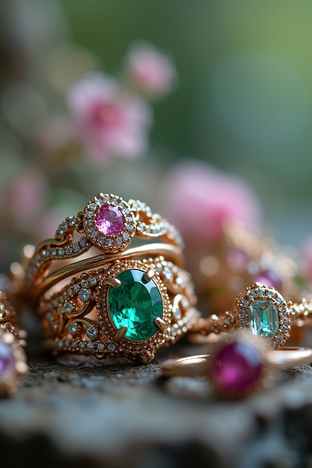 custom artisan engagement rings