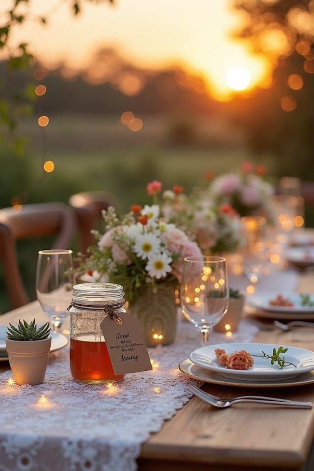 customized diy wedding favors
