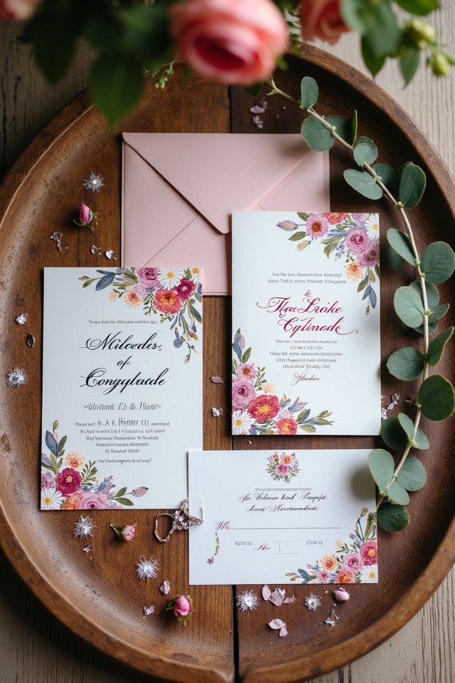 customized wedding invitation designs