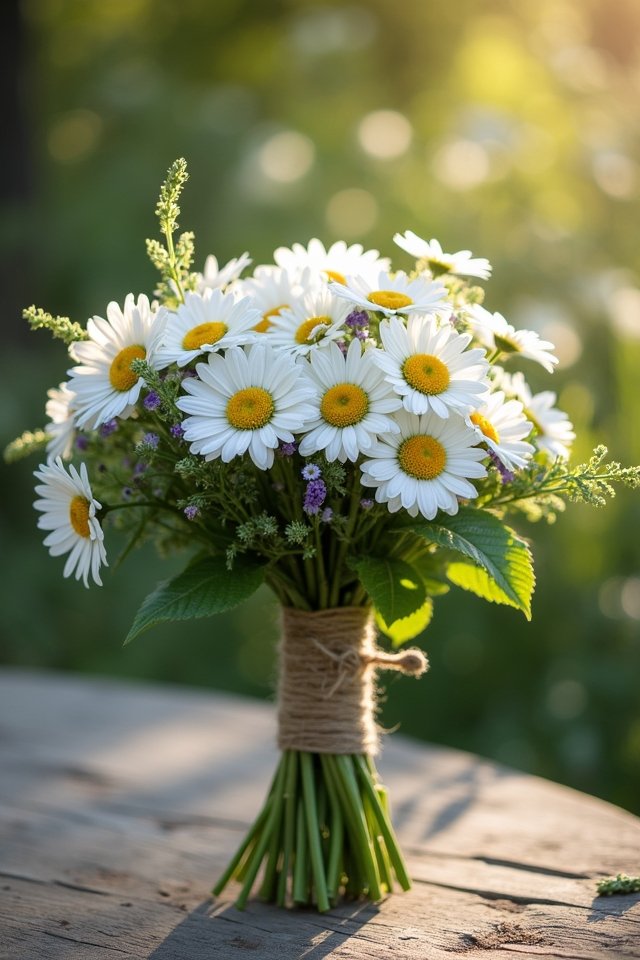 daisy bouquets for weddings