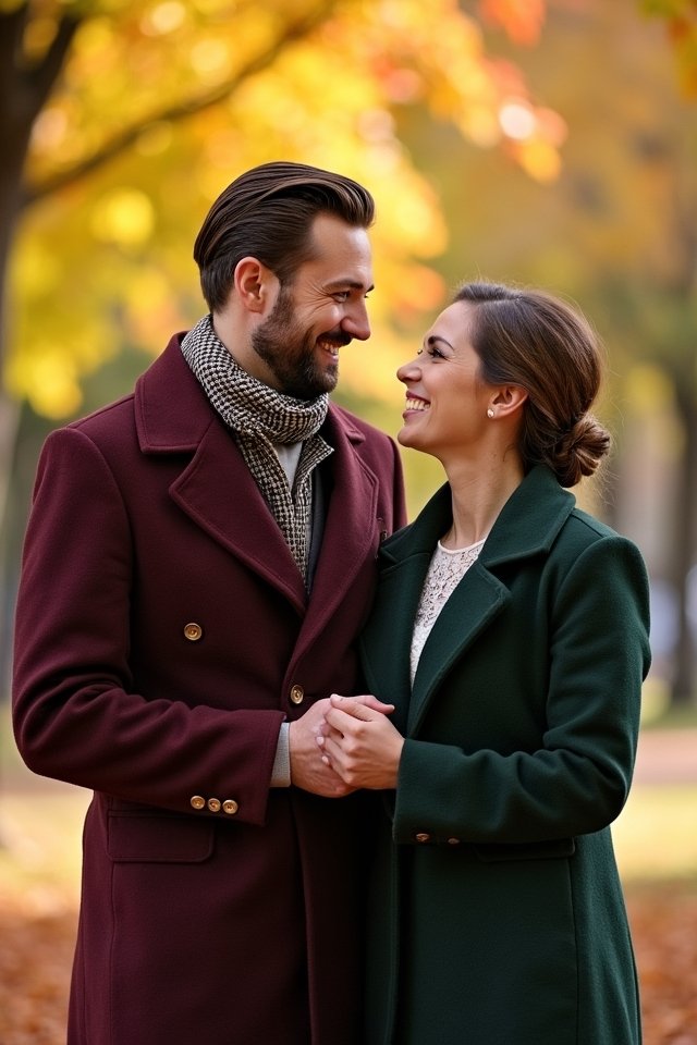 dapper wool overcoat styling