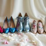 daring bride s unique footwear options