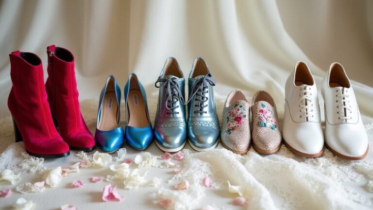 daring bride s unique footwear options