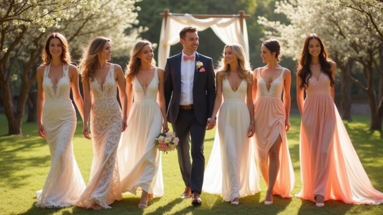 daytime formal wedding attire