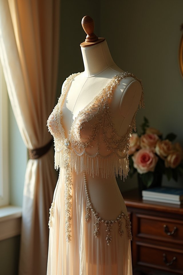 dazzling 1920s flapper elegance