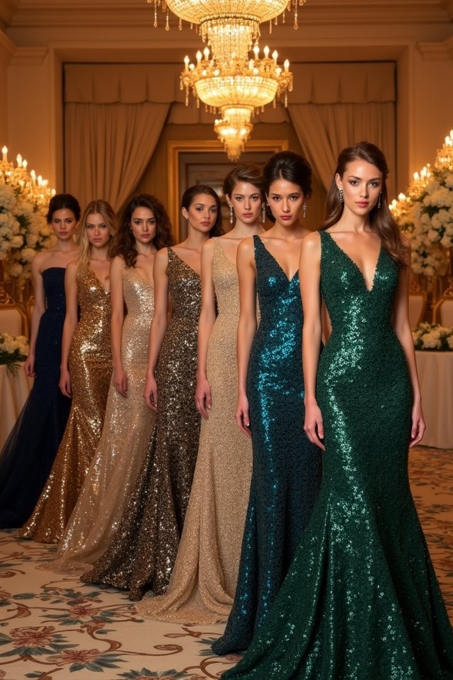 dazzling sequin dress styles