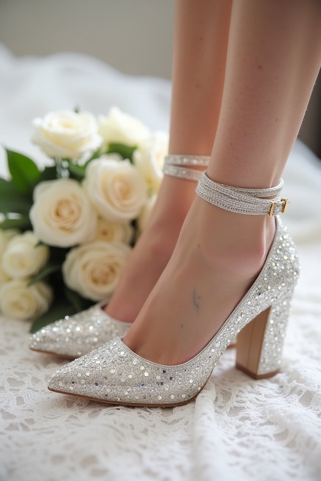 dazzling sequins for brides