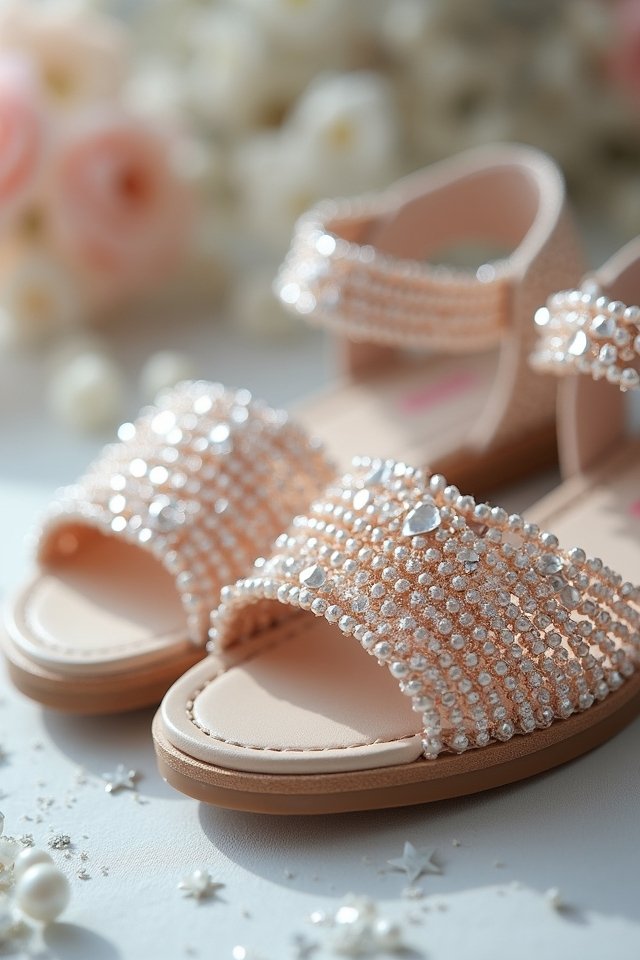 dazzling summer crystal flatforms