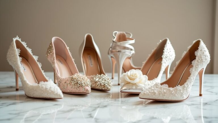 dazzling wedding heels collection