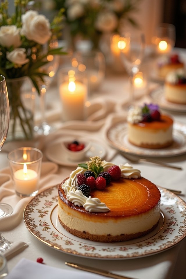 decadent cheesecake with variations