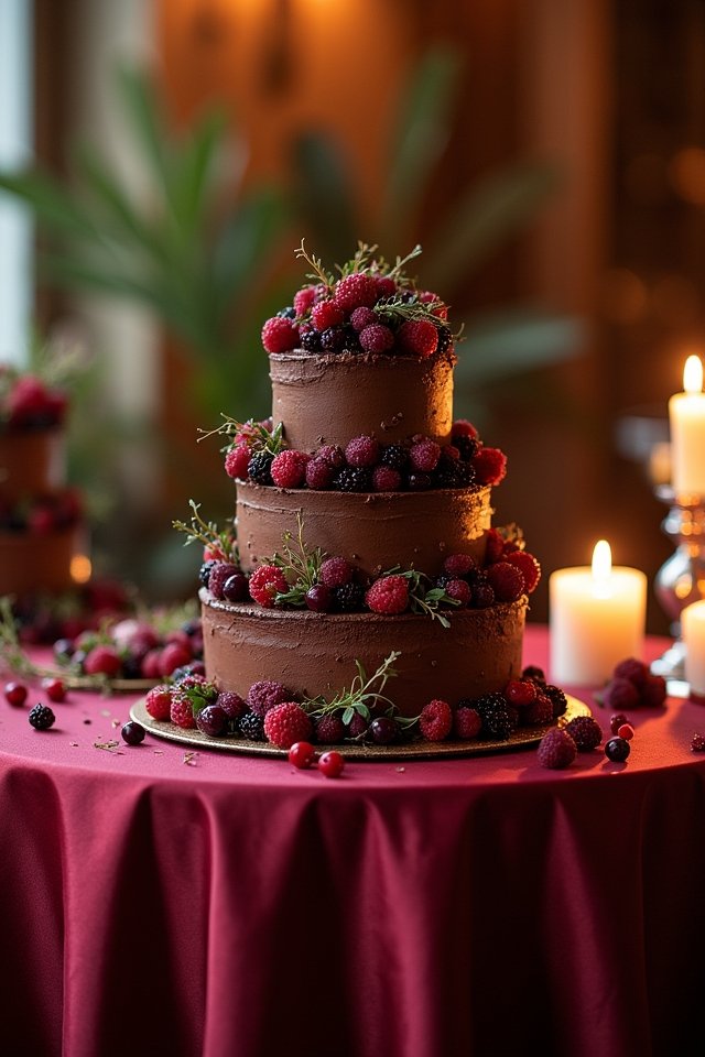 decadent chocolate berry delight