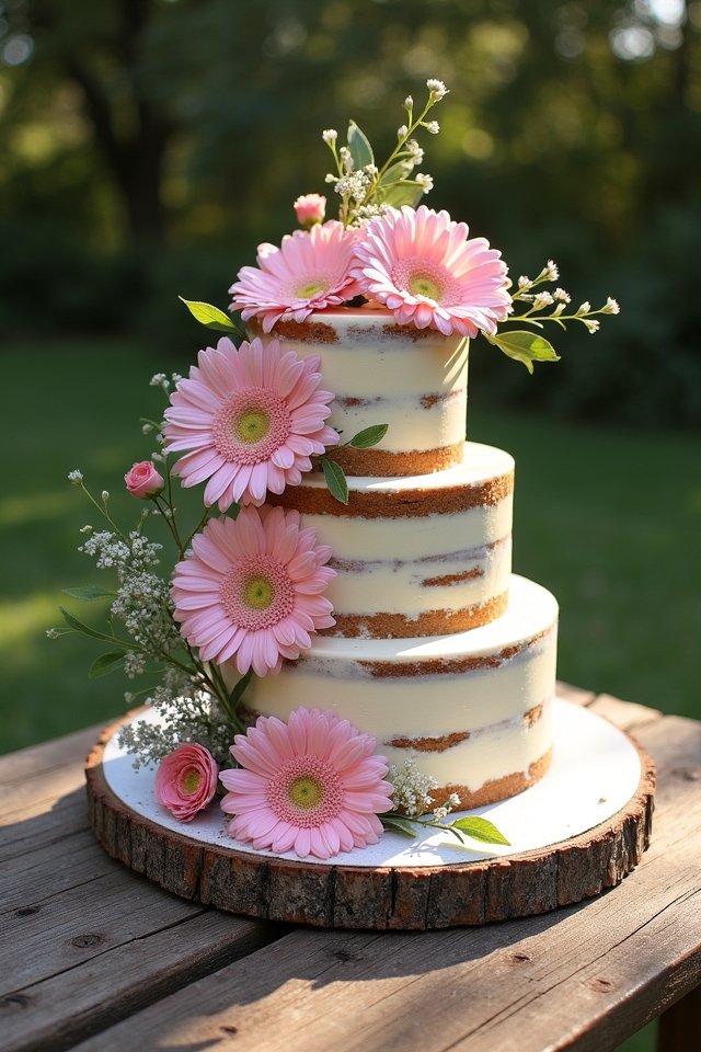 deconstructed wedding cake delight