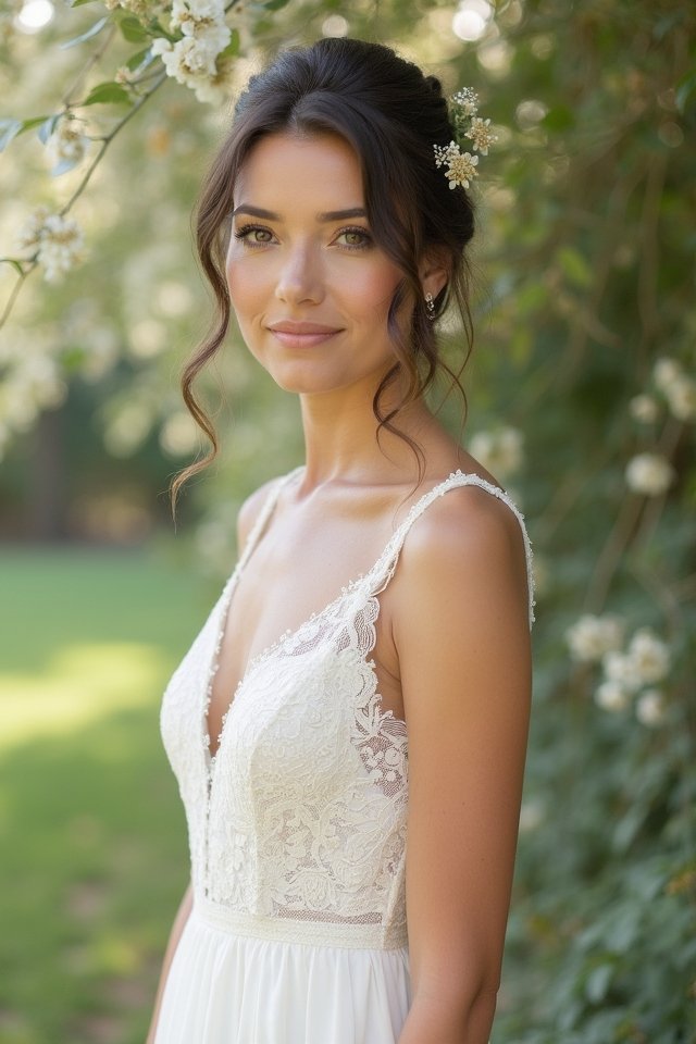 delicate lace wedding elegance