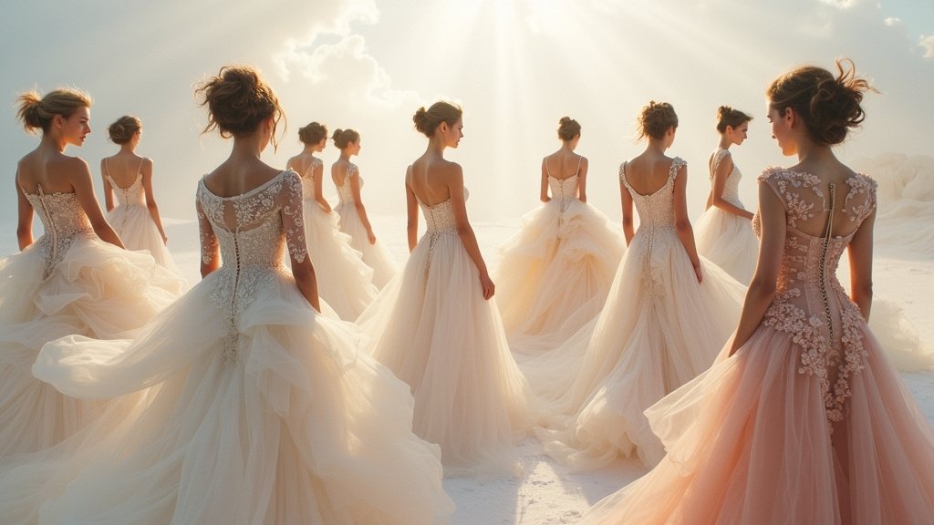 dior wedding dresses reimagined