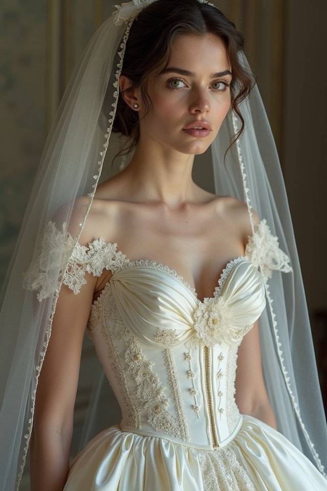 distinctive wedding dress bodices