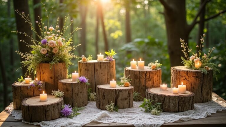 diy rustic altar designs