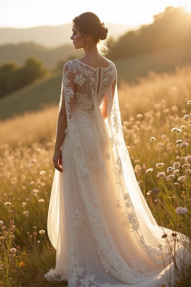 dramatic statement cape accessory