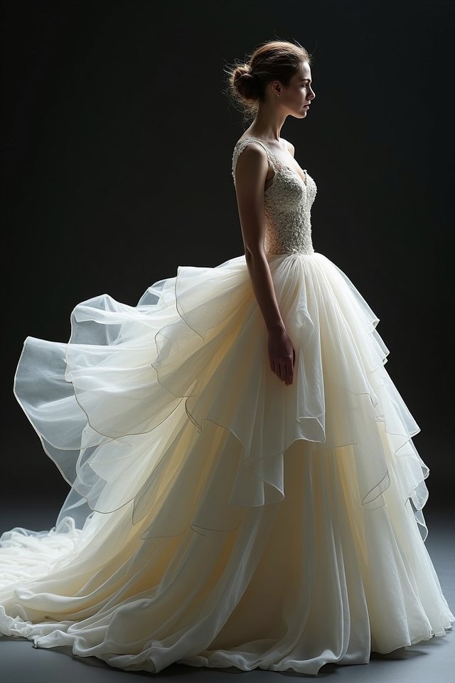 dramatic wedding dress designs