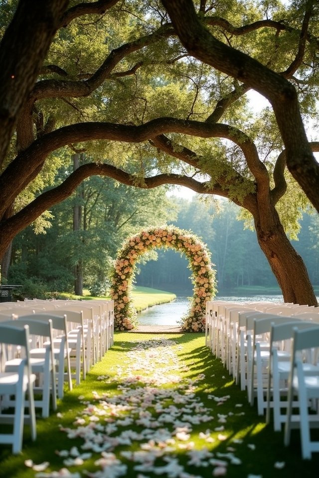 dream wedding outdoor paradise