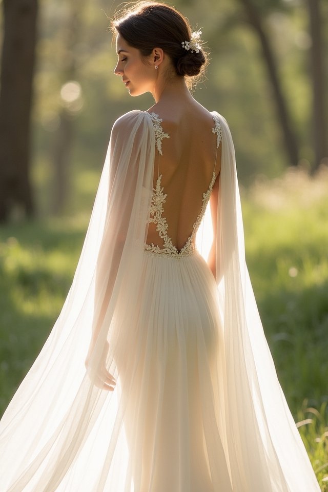 dreamy elegance in chiffon