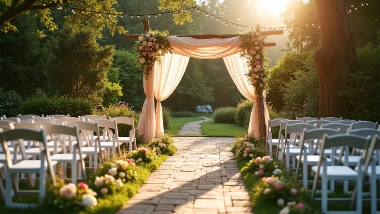 dreamy estate wedding setups