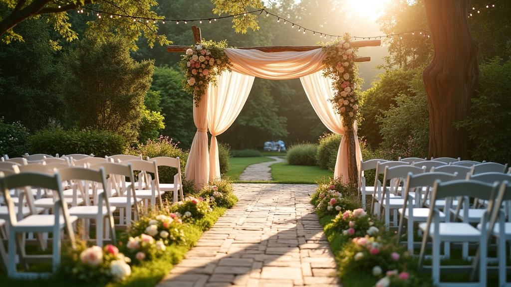 dreamy estate wedding setups