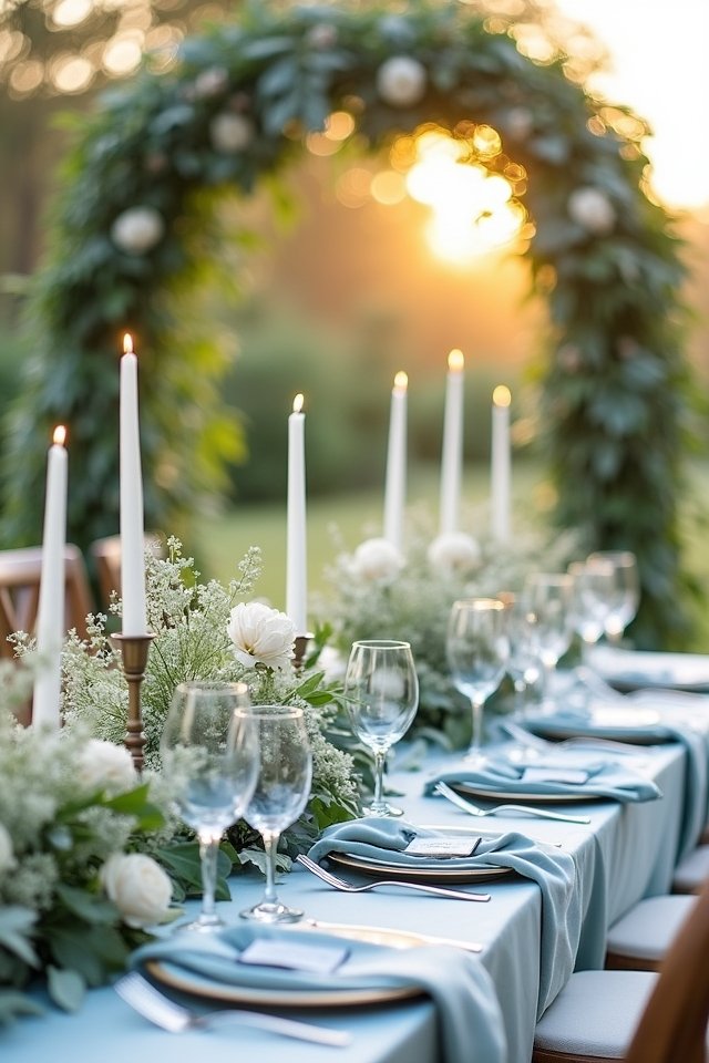 dreamy garden wedding decor