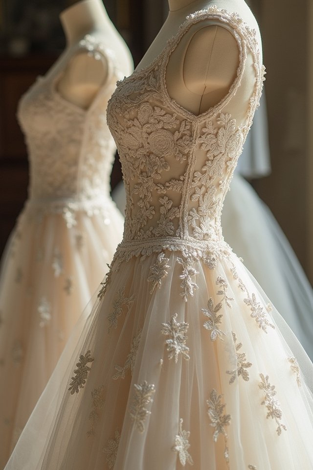 dreamy ornate tulle elegance