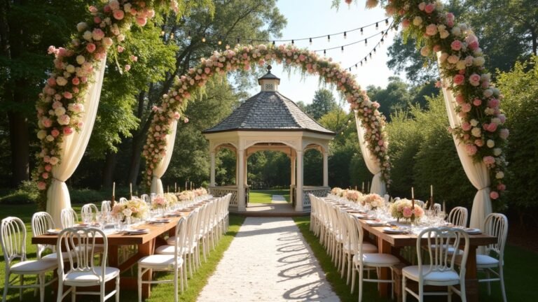dreamy outdoor wedding aesthetics