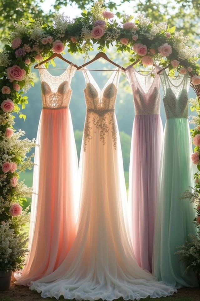 dreamy pastel wedding elegance
