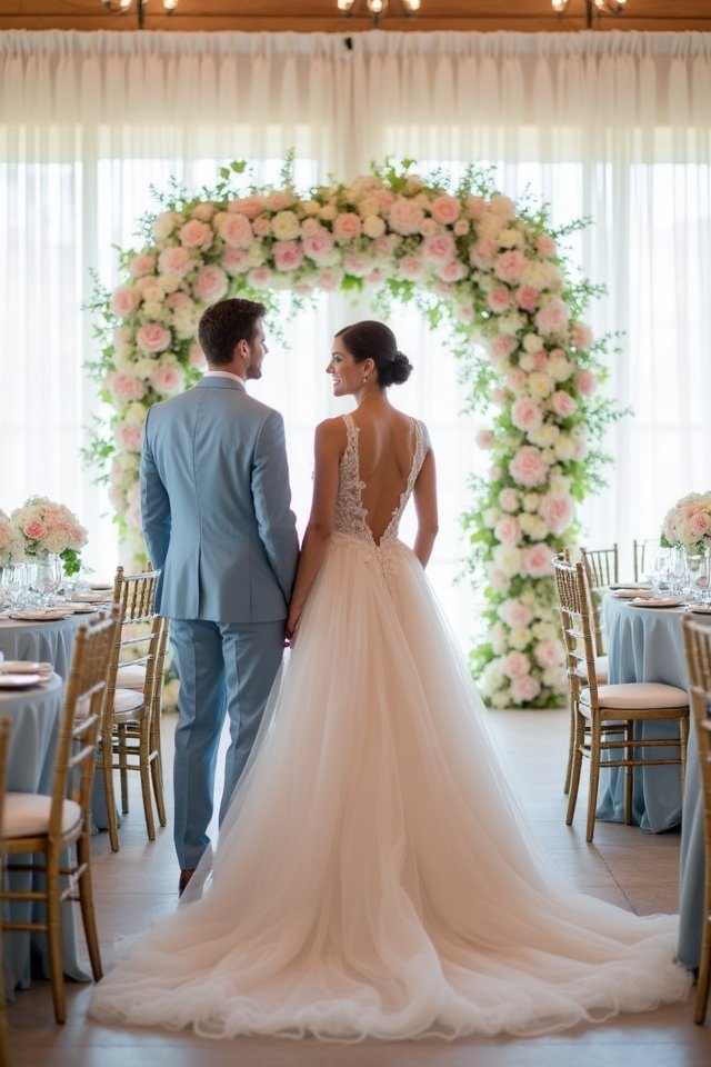dreamy pastel wedding palette