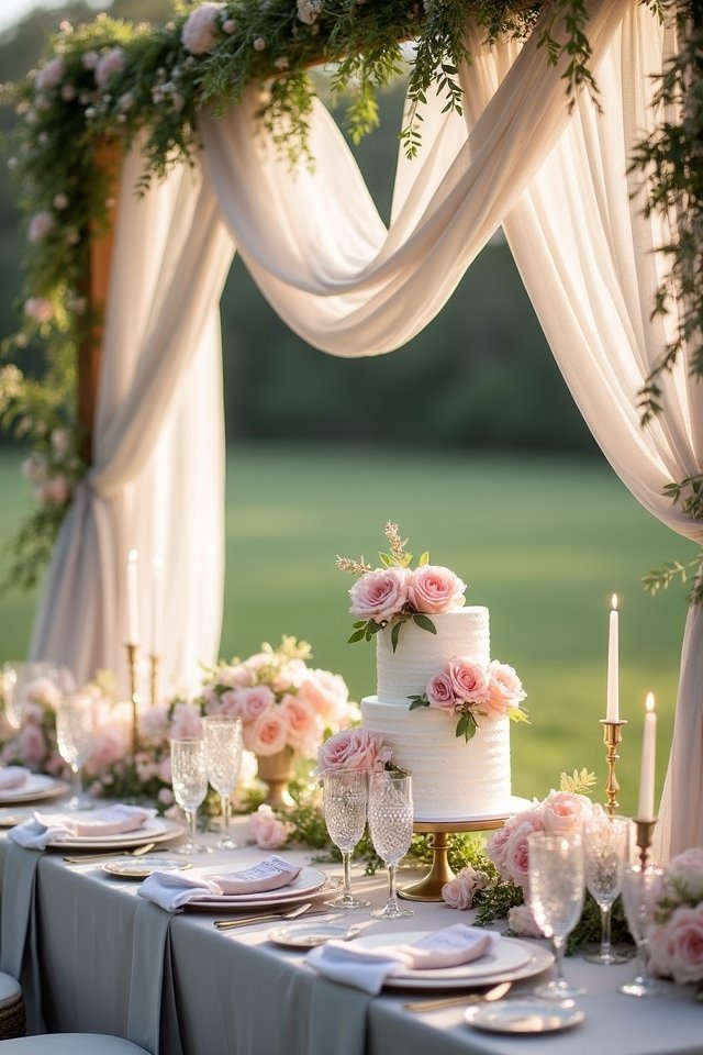 dreamy romantic garden wedding