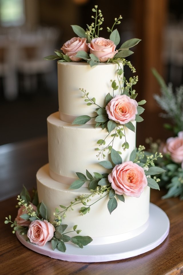 dreamy watercolor floral accents