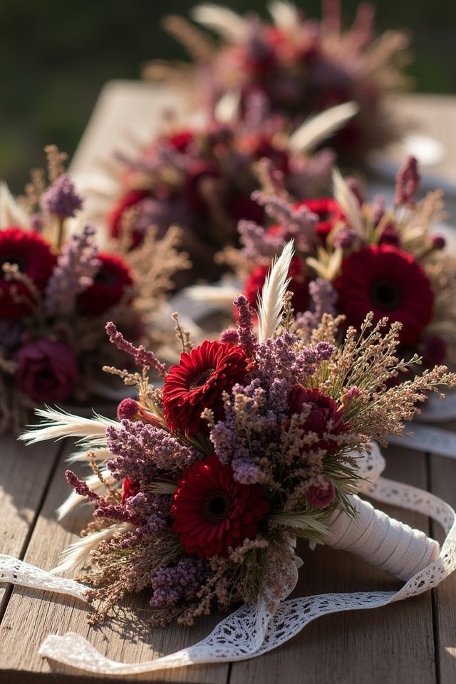dried flowers bohemian beauty
