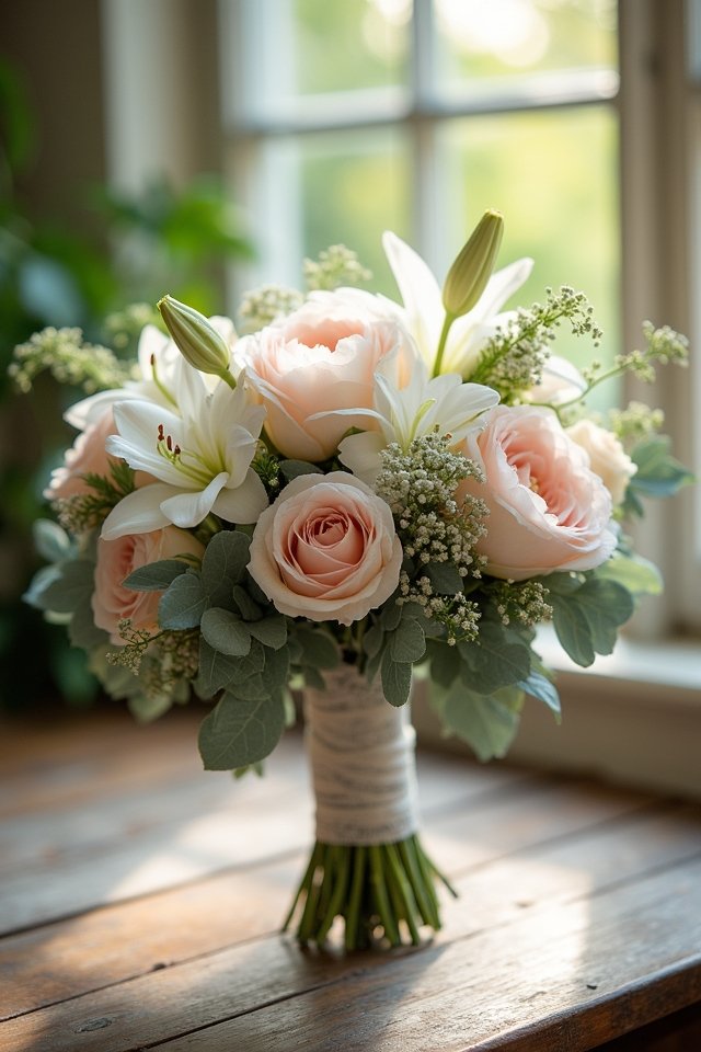 dusty miller wedding elegance