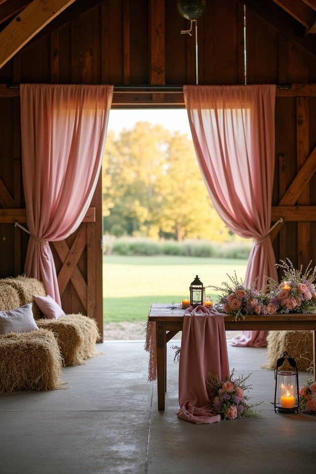 dusty rose wedding elegance