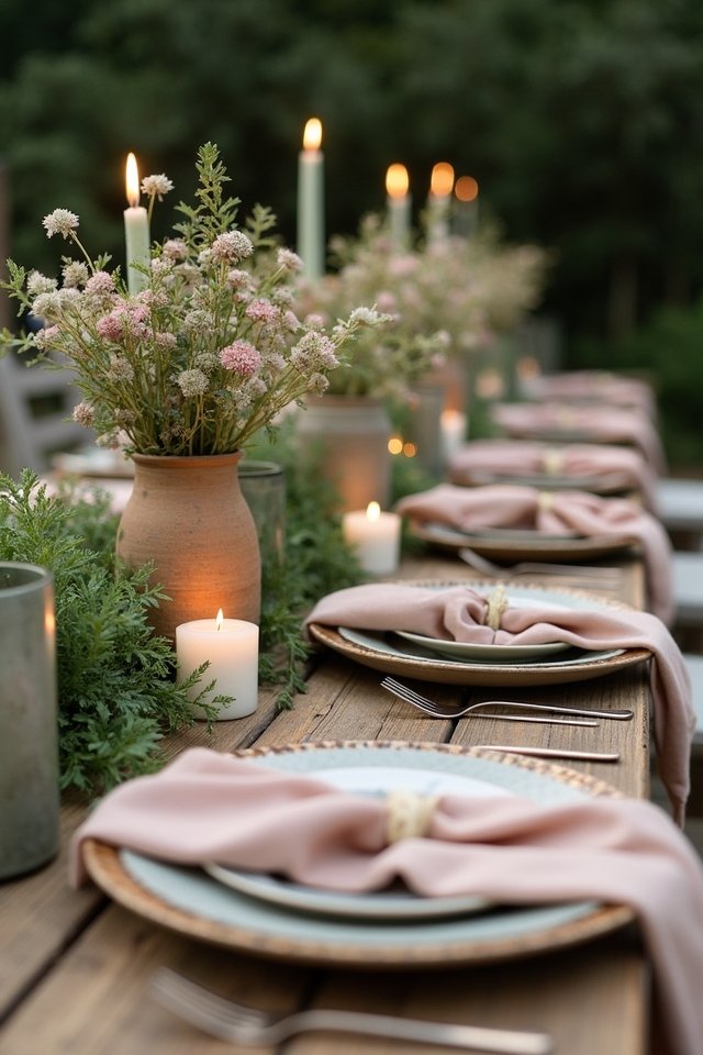 earthy color wedding palettes