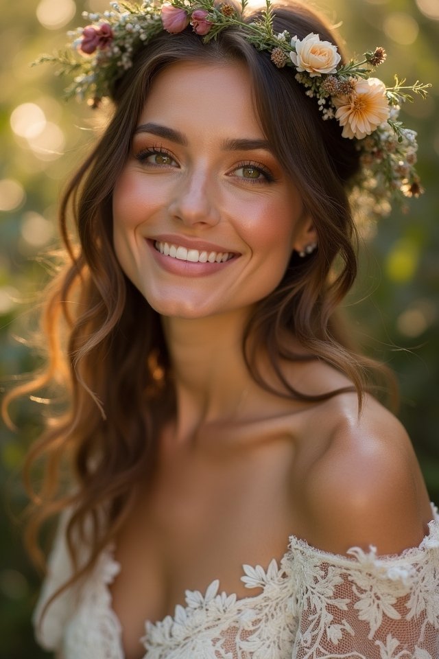 earthy hues bohemian charm