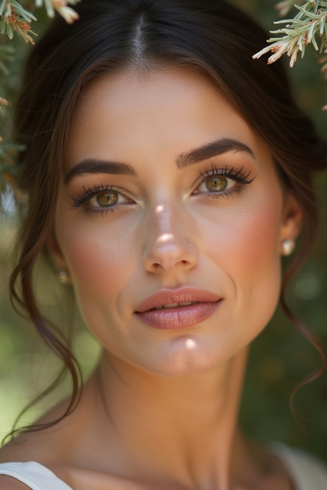 earthy tones enhance natural beauty