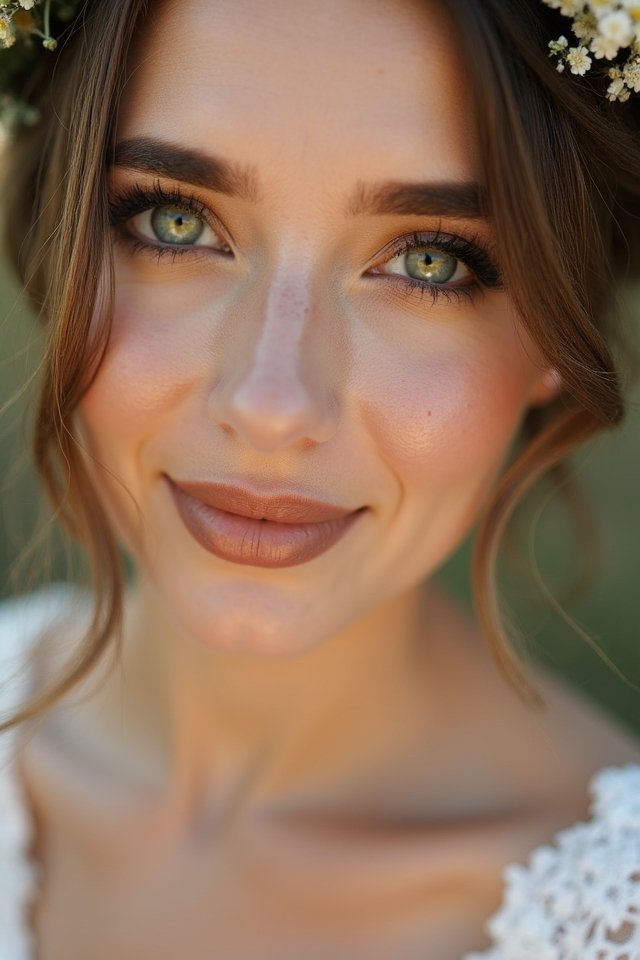 earthy tones enhance natural beauty