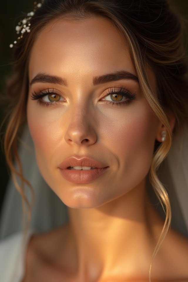 earthy tones for bridal elegance