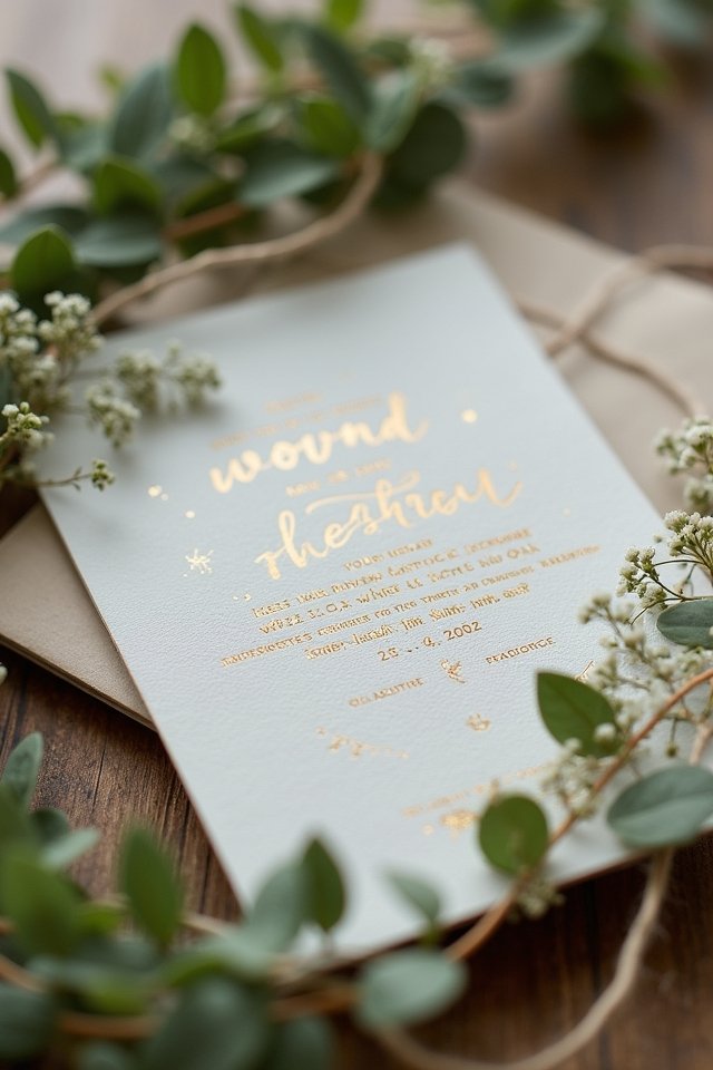 eco friendly wedding invitations