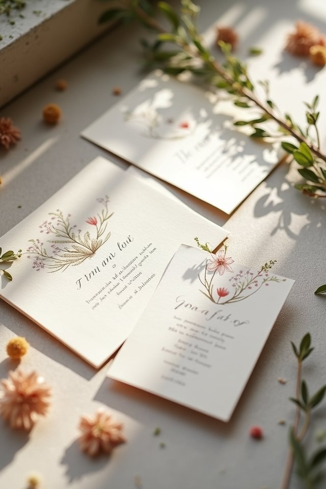 eco friendly wedding invitations