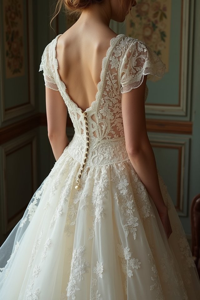 edwardian lace wedding elegance