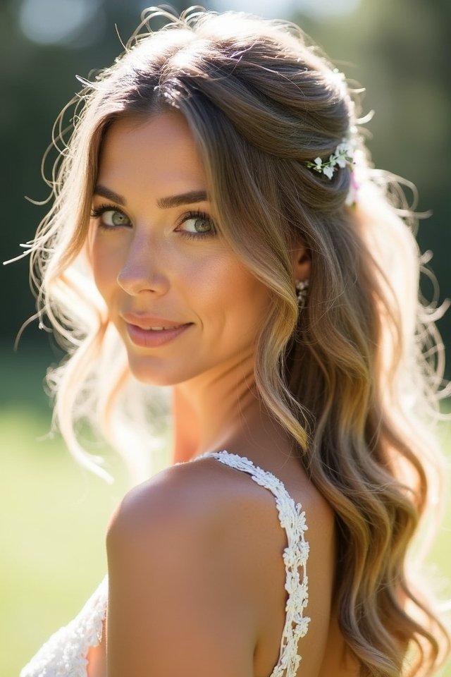 effortless beachy romantic waves
