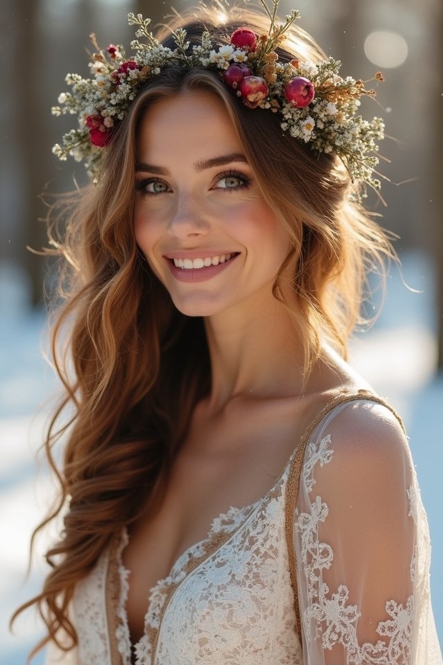 effortless bohemian layered hairstyle