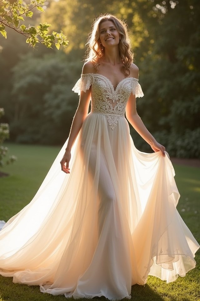 effortless boho elegance gown