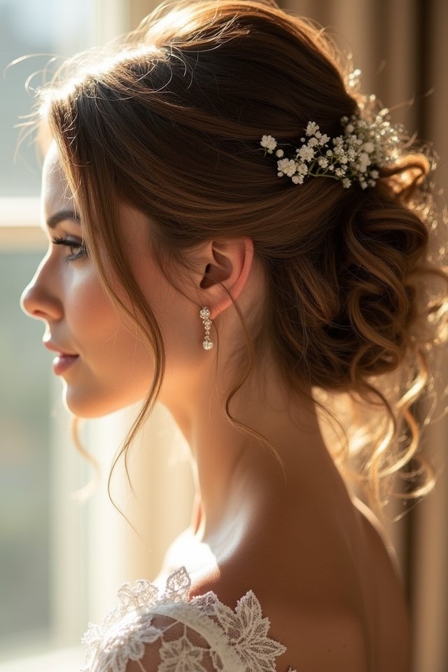 effortless bridal beach waves