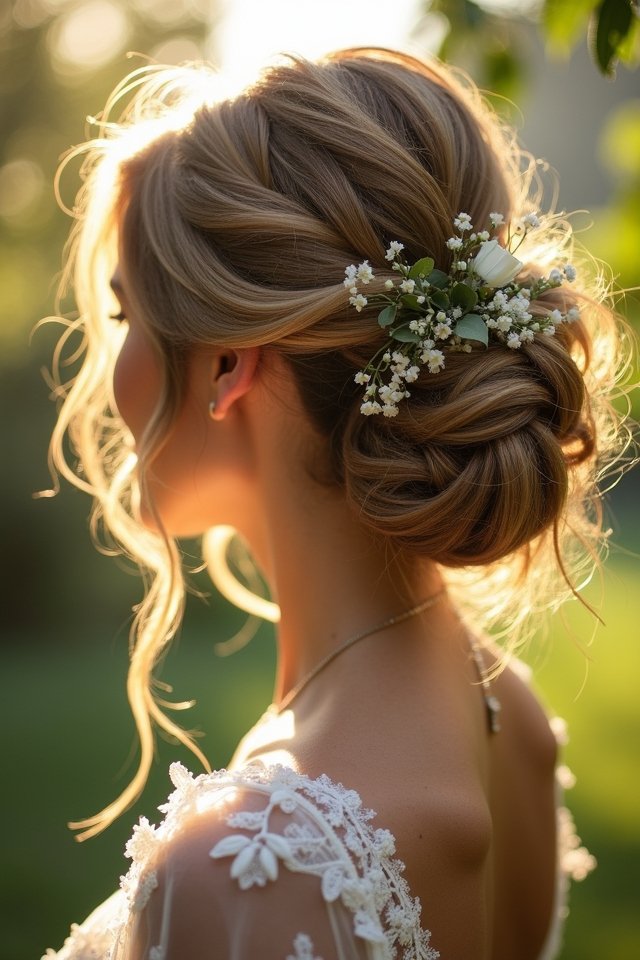 effortless chic boho hairstyle